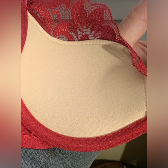 Adored by Adore Me, Red bra Womens size 34A. - Picture 5 of 9